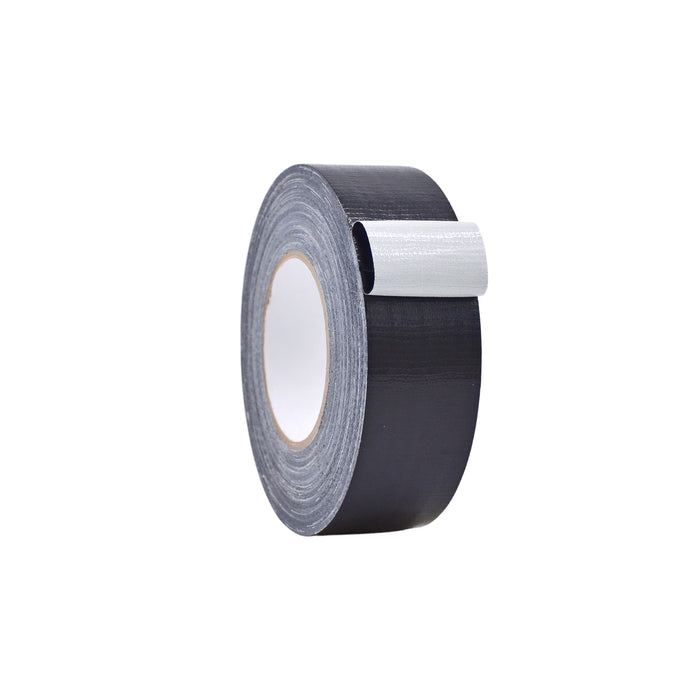 1.5 inch roll of black colored duct tape 