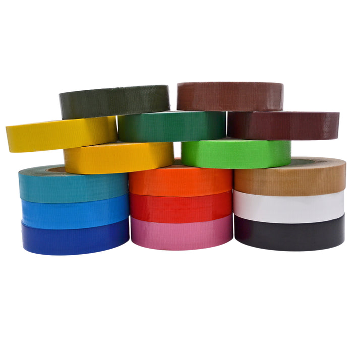 Colored Duct Tape - Industrial Grade - 60 FT x (0.5" to 2" wide) | DTC10