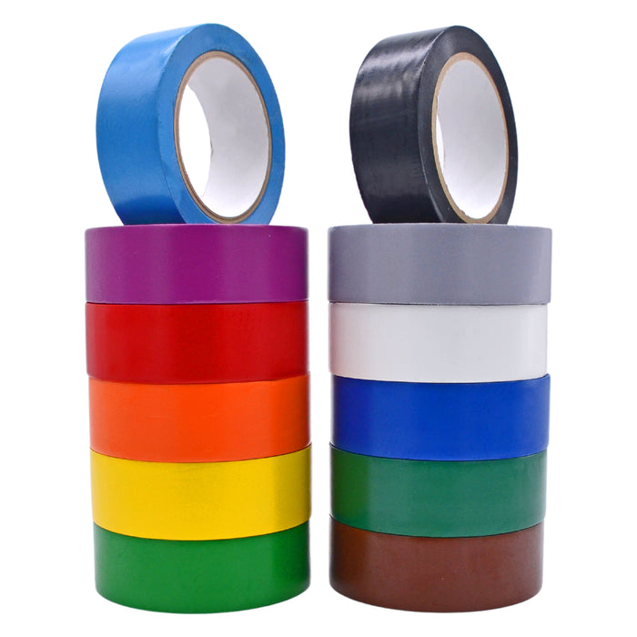 Vinyl Pinstriping Floor Marking Tape 5 Mil, 36 yards - VTC365 (Narrow Sizes)