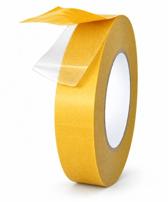 Double Sided Tissue Tape - Hot Melt Rubber Adhesive, 4 Mil | DCTT40HM
