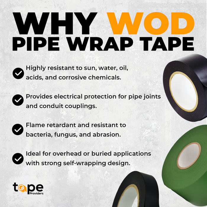 Pipe Wrap Tape 10 mil - Heavy Duty - PWTB10