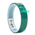 Roll of green polyester tape, high temperature resistant tape 3/4 inch wide