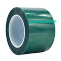 Roll of green polyester tape, high temperature resistant tape 4 inch wide