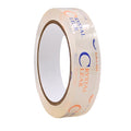 Close up of a roll of Crystal Clear Carton Sealing Tape 1 inch