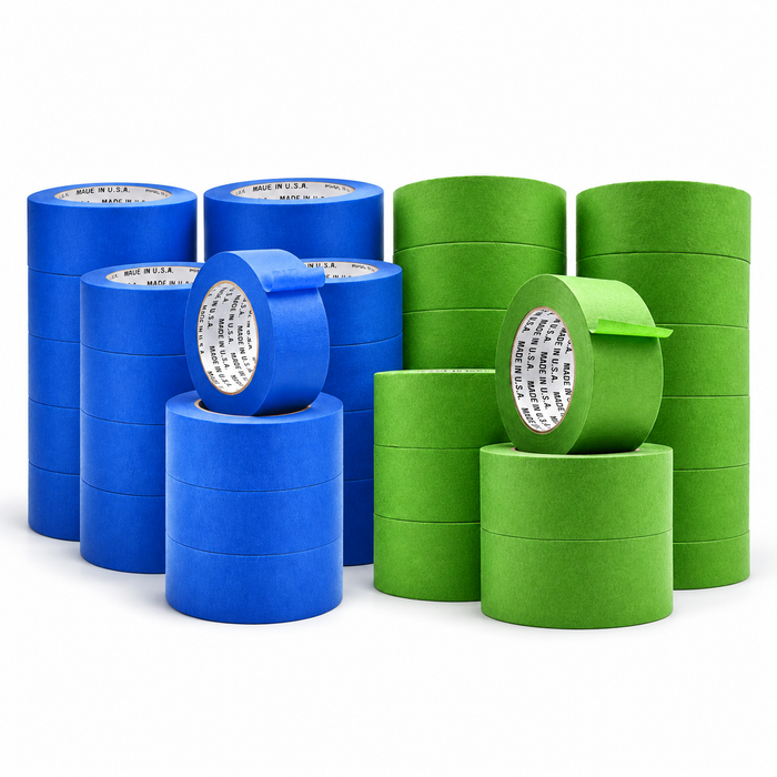 Painter’s Pro Duo – 2" Blue & Green Painter’s Tape Bundle