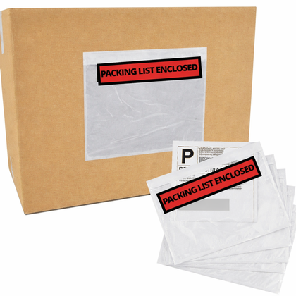 Packing List Enclosed Envelope Self Adhesive | Made in USA