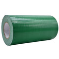 extra wide black duct tape roll in deep green color