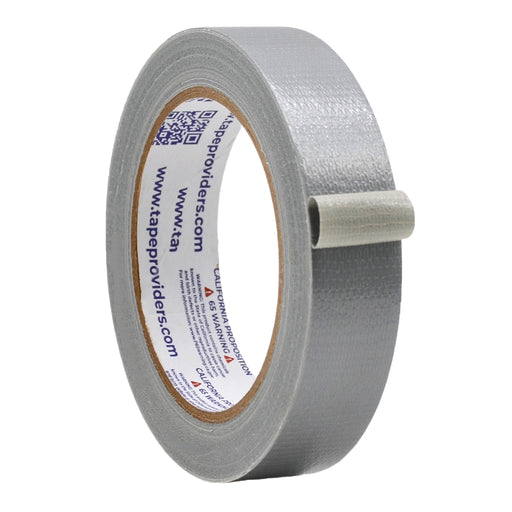 2.5 inch roll of gray heavy duty duct tape 