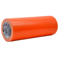 extra wide fluorescent highlighter orange duct tape roll