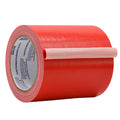 wide duct tape roll infographic detailing it is great for any repair, waterproof, great to be used for bundling patching, sticks to rough surface and leaves no residue