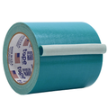 wide duct tape roll - 49 inch highlighter green roll