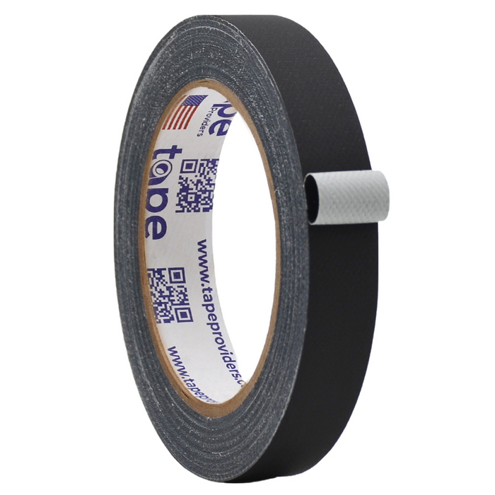 Gaffer Tape Low Gloss Finish - 60 feet - GTC12 (Narrow Sizes)