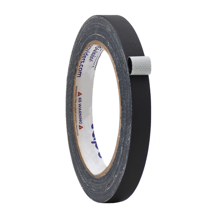 Gaffer Tape - Premium Grade - 75 FT | GTMC12C (Made in USA, 0.5" to 56" wide)