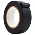 Close up of a roll of Flatback Tape - black 2 inch