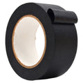 Close up of a roll of Flatback Tape - black 3 inch