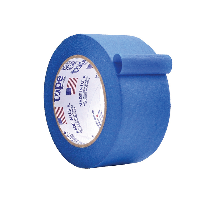 WOD Blue Painters Tape - 60 yards Thick & Wide Masking Tape for Safe Wall Painting Edge Finishing, PMT21B