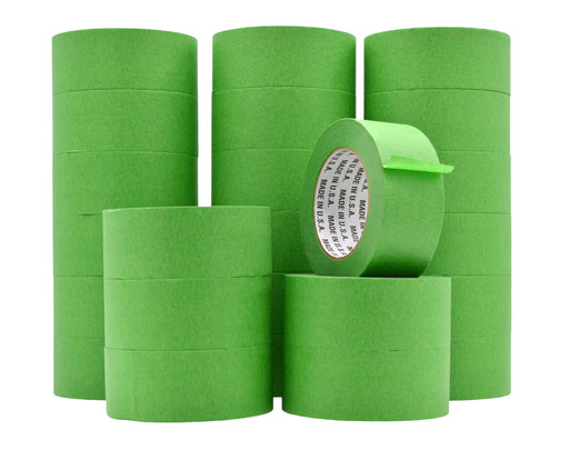 stacked rolls of green painters tape available for wholesale - 2  inch wide