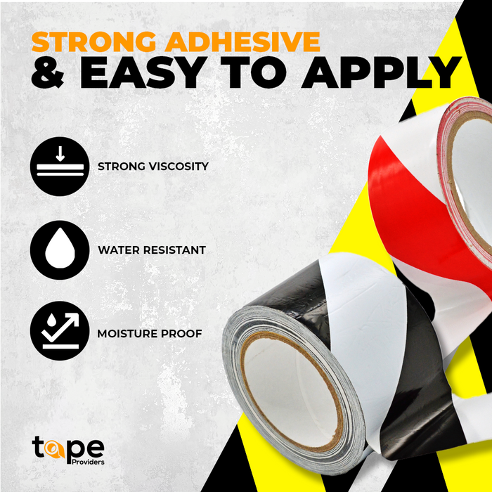 Striped Floor Marking Tape - 7 mil | VSWT187