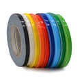 multiple rolls of different colored Poly Bag Tape UPVC