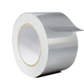 Close up aluminum fiberglass tape roll 5 inch wide
