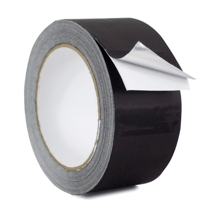 Aluminum Foil Tape Black Matte 2 Mil - 27 yards - AFTB20A