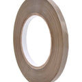 Close up of a roll of Poly Bag Tape UPVC - brown