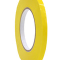 Close up of a roll of Poly Bag Tape UPVC  - yellow