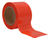 Non-adhesive Red Barricade Tape - 3In x 1000FT - Available in bulk