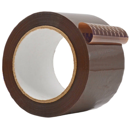 Brown Packing Tape, Water-Based Adhesive | CSTWBA-BR (110 yd, 1.6 to 3.2 Mil)