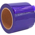 Colored Carton Sealing Packaging Tape infographic mentioning it can be used by hand or with a dispenser