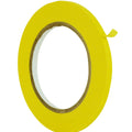 close up of a roll of Masking Tape - 1/4 inch - yellow