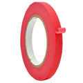 close up of a roll of Masking Tape - 1/2 inch - red