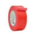 Close up of a roll of Flatback Tape - Red 2 inch