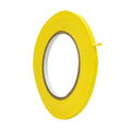Close up of a roll of Flatback Tape - Red 1/2 inch