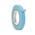 Close up of a roll of Flatback Tape, available in red black blue yellow orange white 