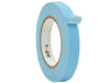 Close up of a roll of Flatback Tape, available in red black blue yellow orange white 