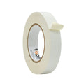 Close up of a roll of Flatback Tape, available in red black blue yellow orange white 