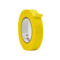 Close up of a roll of Flatback Tape, available in red black blue yellow orange white 