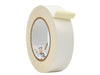 Close up of a roll of Flatback Tape, available in red black blue yellow orange white 