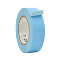 Close up of a roll of Flatback Tape, available in red black blue yellow orange white 