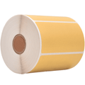 light yellow Nametag Sticker Direct Thermal  Label Roll 