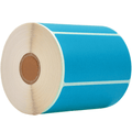 Sky Blue Nametag Sticker Direct Thermal  Label Roll 