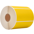 light yellow Nametag Sticker Direct Thermal  Label Roll 