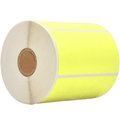  Yellow Nametag Sticker Direct Thermal  Label Roll 