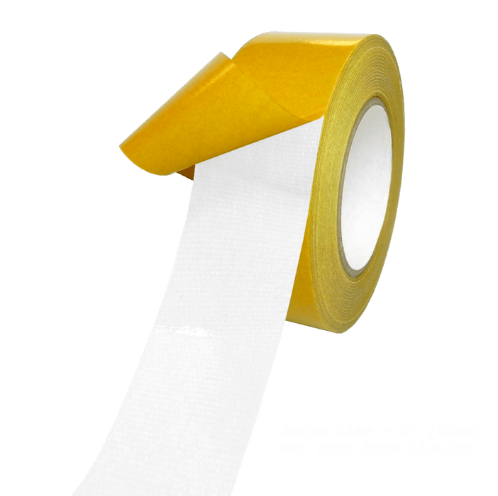 Wod Tape Dcct61hm Double Sided Carpet Tape - 1/2 in x 36 yds - High Adhesion, Yellow
