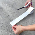 Double Sided Polypropylene Tape being used on concrete floor