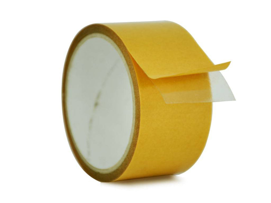 WOD Double Sided Polypropylene Tape 8.5 Mil Clear, Acrylic Adhesive - 55 yards, for Permanent Mounting Decorative Materials, DCPP85A