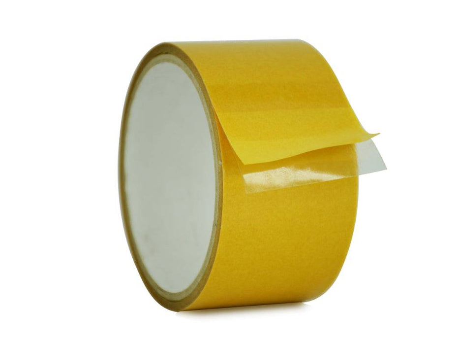 WOD Double Sided Polypropylene Tape 3.8 Mil Clear, Synthetic Rubber Adhesive - 60 yards, for Precision Die-Cutting Applications, DCPP38R