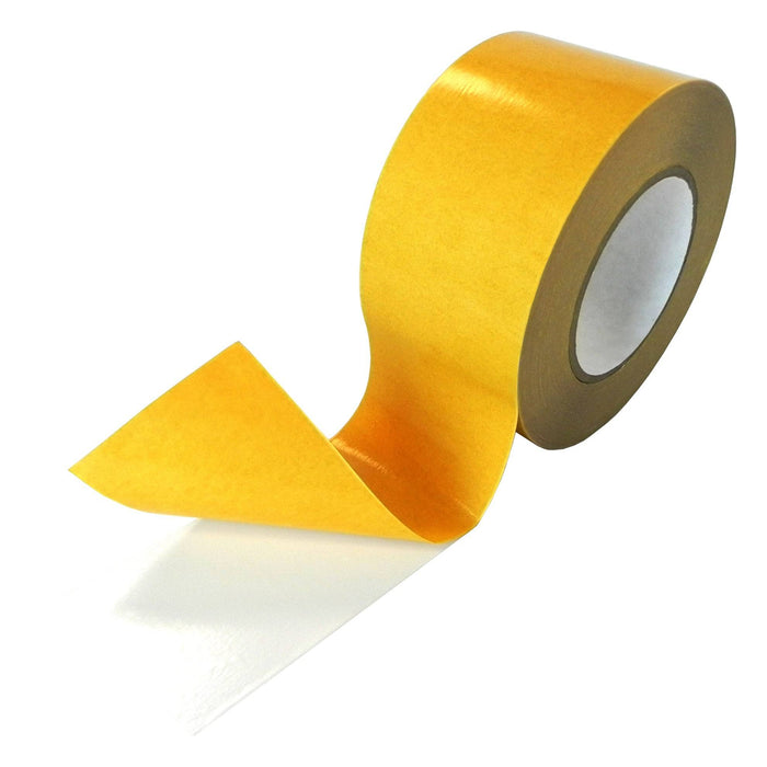 WOD Double Sided PVC Tape 5.5 Mil White, Acrylic Adhesive - 36 yards, for Mounting Signs and Large Format Graphics, DCPVC55W