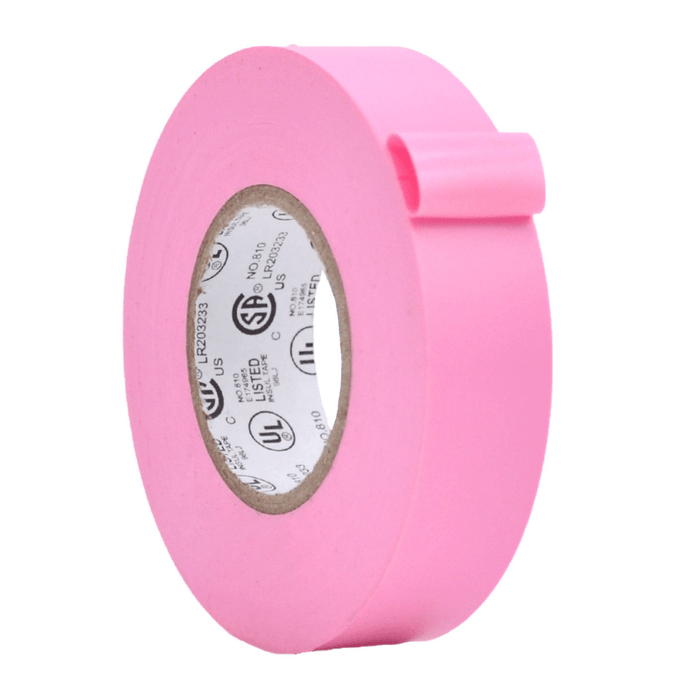 LYLTECH Pink Electrical Tape, 66 feet x 3/4 inch,Waterproof,Strong  Adhesive, Vinyl Rubber Adhesive Electrical Tape Use at No More Than 600V &  176F: : Industrial & Scientific